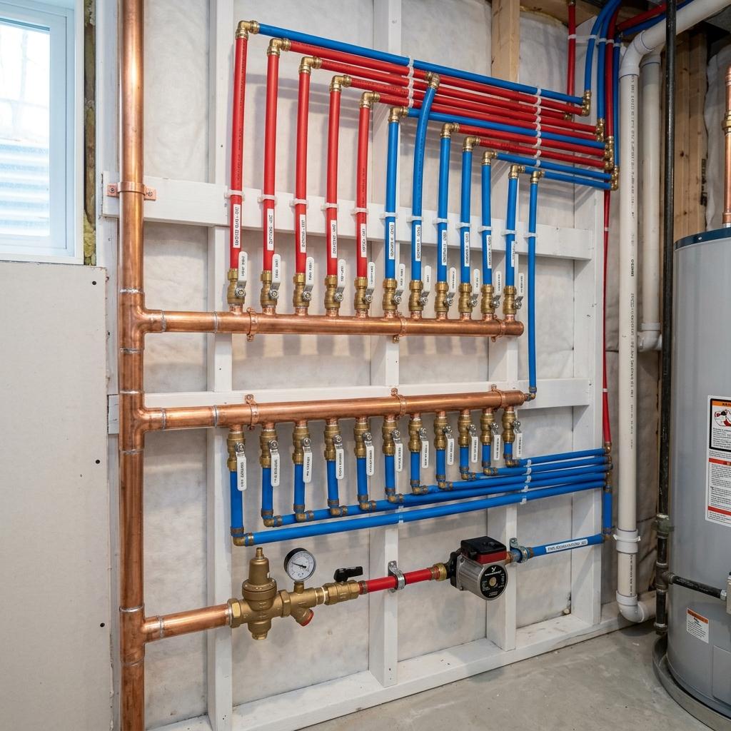 Whole-home repipe in Moore, OK