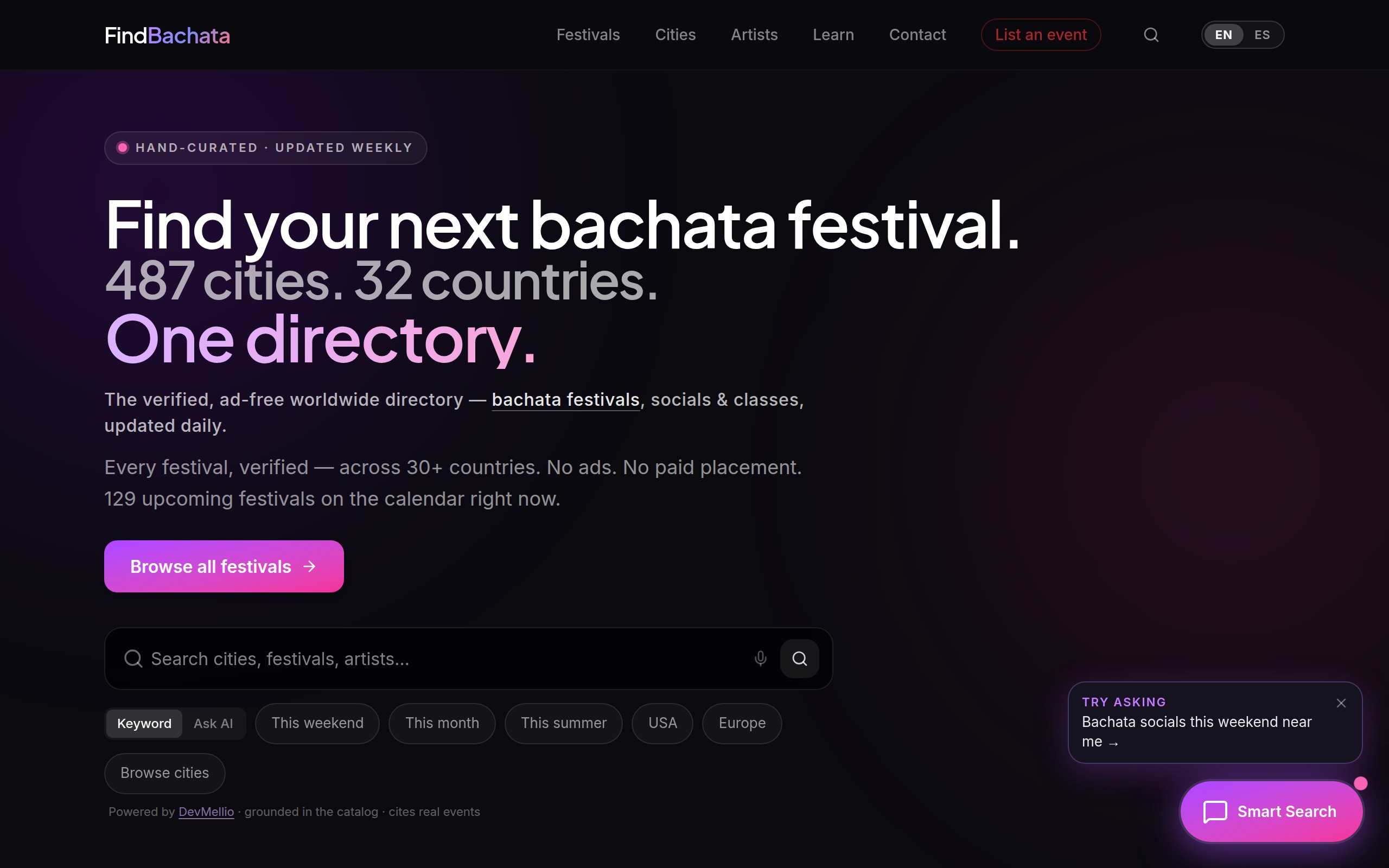 FindBachata — Global Dance Platform